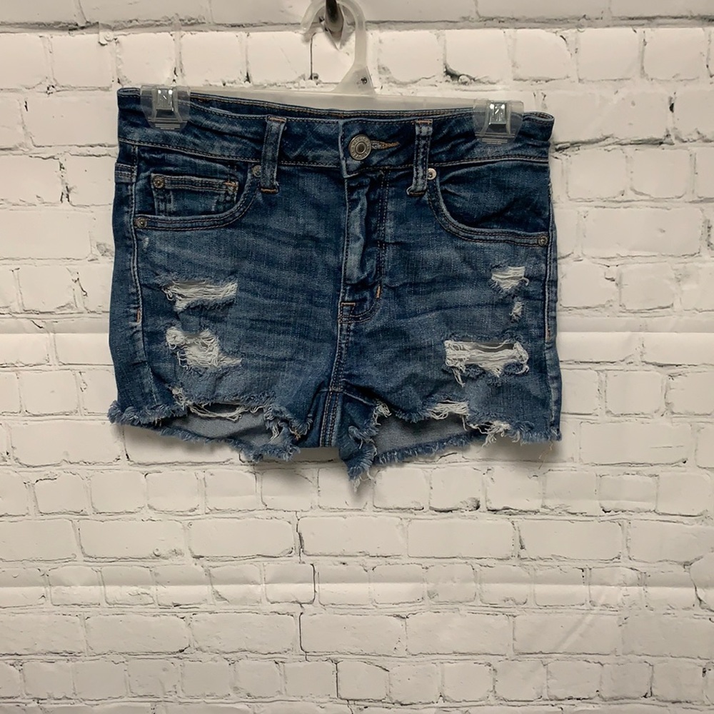 American eagle jean shorts